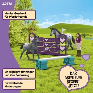 Set joc schleich Horse Club Lisa cu cai, 7 piese, pentru copii de la 5 ani - Img 6