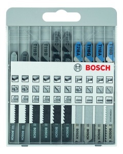 Set lame de ferastrau pendular Bosch Professional 10 piese Basic pentru lemn si metal - Img 2