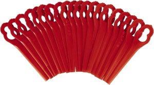 Set lame de schimb pentru trimmer Einhell, 20 buc, compatibil GE-CT 18 Li, GC-CT 1824 Li, latime taiere 24 cm