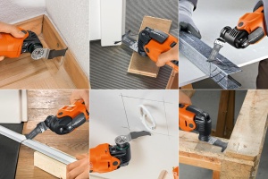 Set lame de taiere Fein E-Cut Combo Starlock, 3 piese, pentru lemn si metal, compatibil multitool - Img 3