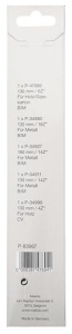 Set lame fierastrau sabie Makita P-83967, 5 piese, pentru lemn, metal si gips-carton - Img 3