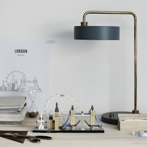 Set LEGO Architecture London Skyline 468 piese, model cu Big Ben, London Eye si Tower Bridge - Img 5