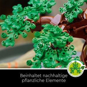 Set LEGO Bonsai pentru Adulti, Model 10281, 878 Piese, Decoratiune Interioara - Img 6