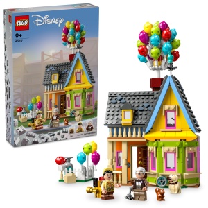 Set LEGO - Casa lui Carl din filmul Inalt, 598 piese, cu figurine Carl, Russell si Dug