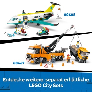 Set LEGO City Bulldozer Galben 60466 682 Piese cu Mini-Figuri si Accesorii - Img 7