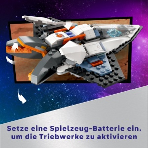 Set LEGO City Raumschiff 60430 cu astronaut si drone, 240 piese, pentru copii 6 - Img 5