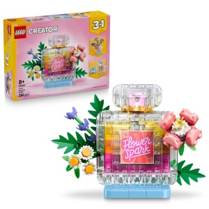 Set LEGO Creator 3-in-1 Parfumiera cu Decoratiuni Florale 31383, 286 piese