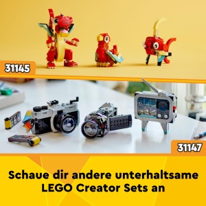 Set LEGO Creator 3in1 Camion Platforma cu Helicopter 270 piese, pentru copii 7 - Img 7