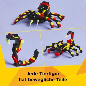 Set LEGO Creator 3in1 - Spina, Scorpion si Sarpe - 153 piese, pentru copii 7 - Img 5