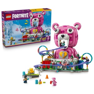 Set LEGO Fortnite Rave Cave 77082 - 1963 piese, 6 minifiguri, model interactiv