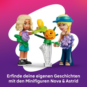 Set LEGO Friends Creativ Magazin de Flori - 377 Piese, 2 Figurine, Accesorii - Img 5