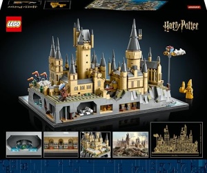 Set LEGO Harry Potter Castelul Hogwarts 76419 pentru adulti 2660 piese cu turnuri si detalii iconice - Img 10