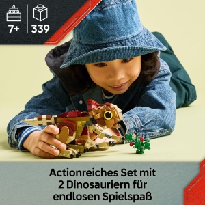 Set LEGO Jurassic World Babydinosaurier Dolores Aquilops, 339 piese, pentru copii de la 7 ani - Img 2