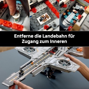Set LEGO Marvel S.H.I.E.L.D. Helicarrier 3057 piese cu 6 minifigurine - Img 5