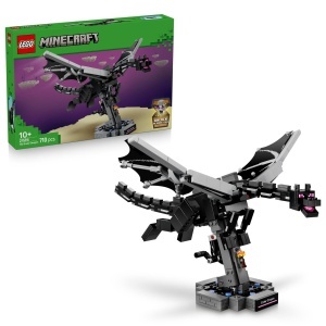 Set LEGO Minecraft Der Enderdrache 21595, 710 piese, figura mobila