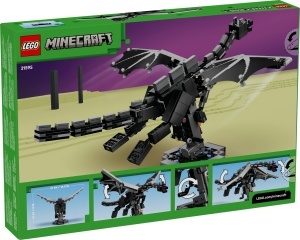 Set LEGO Minecraft Der Enderdrache 21595, 710 piese, figura mobila - Img 11