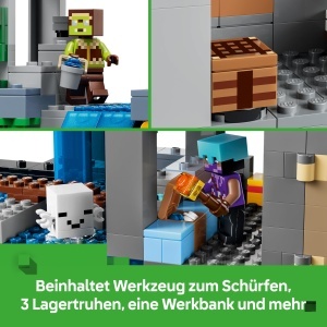 Set LEGO Minecraft Ghast-Station 21597, 754 piese, 8 figurine - Img 5