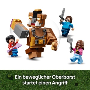 Set LEGO Minecraft Waldanwesen cu Boxring - 491 piese, pentru copii de la 10 ani - Img 4
