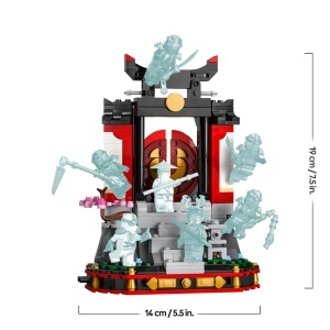 Set LEGO Ninjago 15 ani - Kloster cu 8 Minifiguri si Accesorii - Img 7