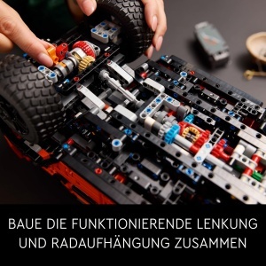 Set LEGO Technic Mercedes-Benz G 500, 2891 piese, model detaliat pentru adulti - Img 3