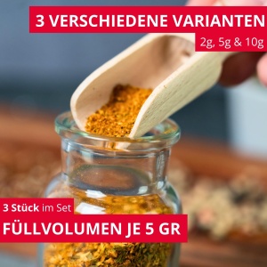 Set linguri pentru condimente Westmark Midi 3 piese lemn de fag 5 gr4 ml culoare maro deschis - Img 2