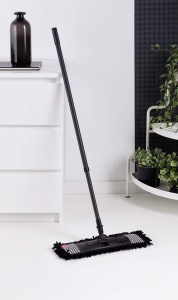 Set Mop cu Telescop, YORK, 138 cm, Microfibra, Albastru - Img 3