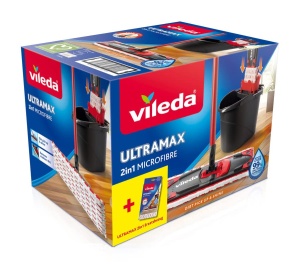 Set mop Vileda ULTRAMAX 2in1 cu galeata si 2 huse - Img 6