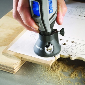 Set multifunctional Dremel 565 pentru taiere si frezare, 4 accesorii inclusiv 1 freza - Img 4