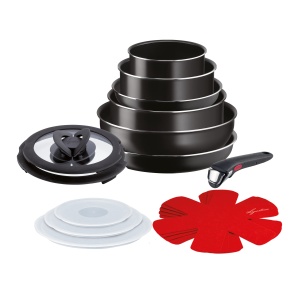 Set Oale Lagostina Ingenio Essential Plus, 17 Piese, Aluminiu, Antiaderent - Img 1