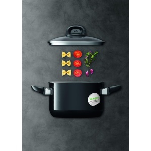 Set oale Silit Modesto Line 4 piese inductie material Silargan culoare negru - Img 3