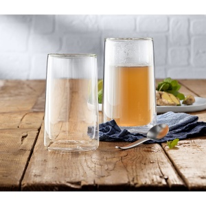 Set pahare latte macchiato cu pereti dubli WMF SmarTea 2 piese, pahare cu pereti dubli 270ml, efect plutitor, pahare termice, pahar de cafea rezistent la caldura - Img 2