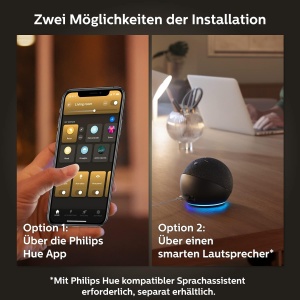 Set Philips Hue White Ambiance E27 Starter 3 becuri LED dimmabil control inteligent prin aplicatie si buton smart - Img 8