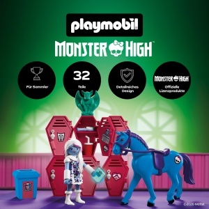 Set PLAYMOBIL Monster High Abbey Bominable cu Spinde si Glow-in-the-Dark - Img 2