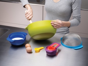 Set preparare alimente Joseph Joseph Nest 9 Plus 9 piese compact multicolor - Img 7