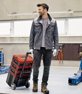 Set sistem modular Einhell E-Case Tower 120 kg transportabil 3 valize robuste - Img 5