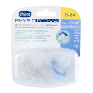 Set suzete Chicco PhysioForma, 4 suzete, 0-6 luni, silicon moale - Img 6
