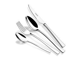 Set Tacamuri MONIX Modena 24 piese, inox 1810, design contemporan