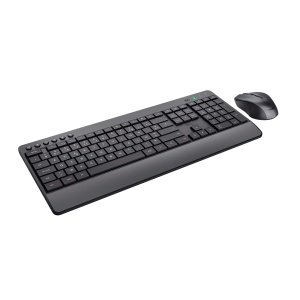 Set Tastatura si Maus Wireless Trust Trezo AZERTY, Design Ergonomic, Materiale Reciclate - Img 8
