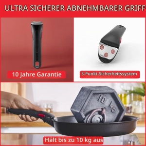 Set tigai Tefal Ingenio Easy ON, 10 piese, antiaderente, 24 si 28 cm - Img 5