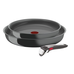 Set tigai Tefal Ingenio Renew L2619102 3 piese 2428 cm maner detasabil inductie invelis ceramic