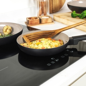 Set tigaie ceramica Salter BW12876EU7, 3 piese, 202428 cm, antiaderenta - Img 5