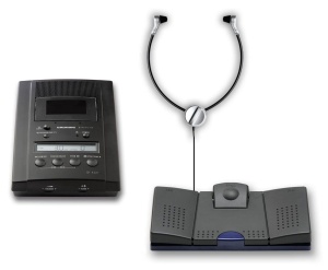 Set Transcriere Grundig PFR9900, Stenorette ST 3221, cu Casti si Fata de Control