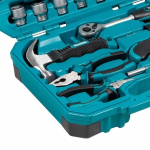 Set unelte manuale Makita E-10899, 76 piese, cutie transport, compact - Img 5