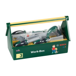 Set unelte pentru copii Theo Klein 8573, 7 piese, cutie transport, 30,25 x 14 x 17,25 cm - Img 6
