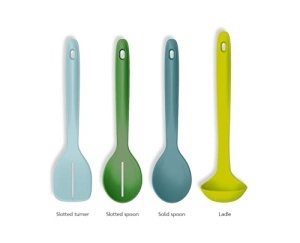 Set ustensile de bucatarie Joseph Joseph Duo 4 piese rezistente la caldura Opal - Img 3