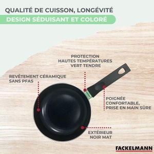 Set vase de gatit Fackelmann Brandao antiaderent PFAS-free pentru toate tipurile de plite - Img 6