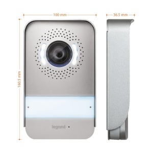 Set videointerfon LEGRAND EASYKIT Plus monitor 7 inch camera wide-angle IP54 IK07 - Img 21
