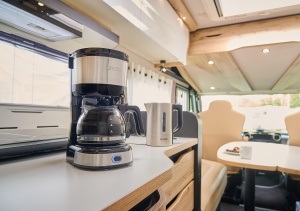 SEVERIN Aparat de cafea compact, cafea aromata cu aparat de cafea pentru pana la 4 cani, aparat de cafea la filtru cu filtru pivotant permanent, otel inoxidabil/negru, KA 4808 - Img 8