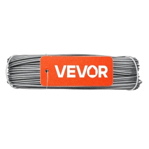 Sfoara din otel inoxidabil VEVOR 2 mm, 35,1 m, rezistenta 2 kN - Img 9