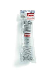Sfoara pentru rufe Rayen, Nylon, 20 m, Rutschfest, Gri - Img 4